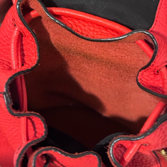 Rebecca Minkoff Cherry Red Studded Backpack - Picture 8 of 8